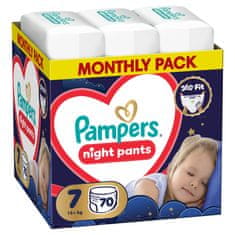 Pampers Night Pants pelene gaćice, veličina 7, 15+ kg, 70/1