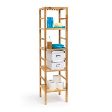 Northix Polica za kupaonicu od oraha