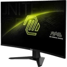 MSI Monitor MAG 32CQ6F 31,5" / WQHD / 180Hz / 1ms (MPRT) (crni)