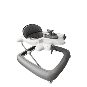 Tavalax Interaktivna dječja hodalica „Avion“ s propelerima i panelom za igru