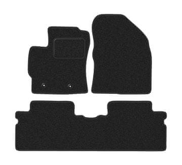 Velur tepisi za auto za: Toyota Verso minivan (2009.-2013.) antra