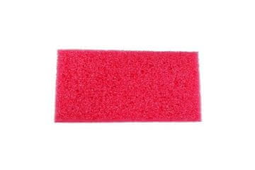 Enpro Zamjenska pjenasta površina NP717336NP717536 Replacement surface foam rough, 250 x 130 x 30 mm, red