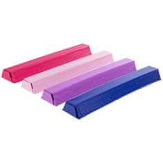 Northix 117 cm gimnastička greda za trening ljubičasta PU izdržljiva