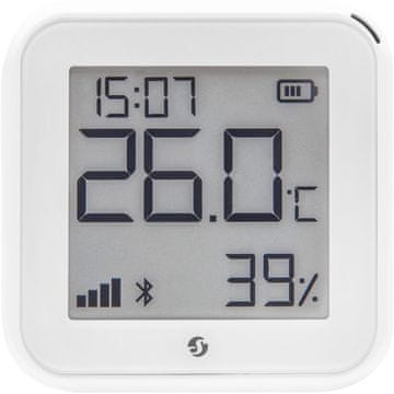 Shelly Plug & Play H&T Gen. 3 Matte Bijeli – pametni senzor temperature i vlage (WLAN, BT, USB‑C)