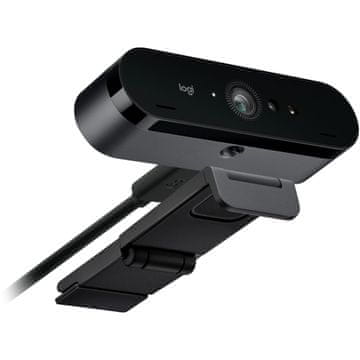 Logitech web kamera BRIO 4K, grafit, USB