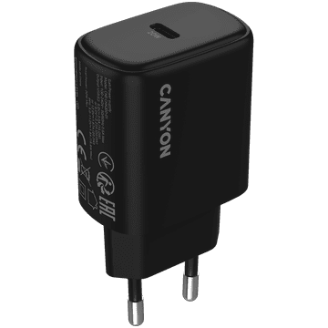 Canyon punjač OnCharge 200 20W 1xPD EU Crni