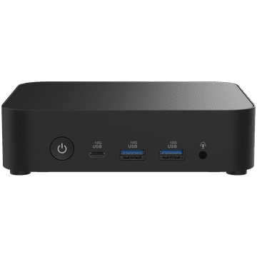ASUS NUC 14 Essential (RNUC14MNK2500002), Intel N250, Intel Graphics, 1xDDR5 SO-DIMM, 5xUSB, 2xUSB Type-C, M.2 22x80 NVMe i SATA SSD, 2,5Gbe LAN, 1xHDMI, 1xDP, WiFi 6E AX211, EU Cord, Slim Kit (L