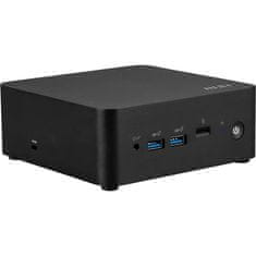 MSI Mini desktop PC Cubi NUC 1MG-244BEU Core 3 / 8GB / 512GB SSD / Wi-Fi 6E + BT / 2x2.5Gbps / Windows 11 Home (crni)