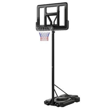 Northix Vanjski košarkaški obruč podesiv 170-305 cm sa stalkom