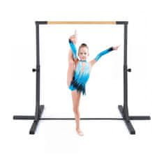 Northix Podesiva dječja gimnastička šipka 85–145 cm metal bambus 65 kg