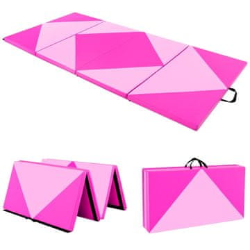 Northix Sklopiva gimnastička prostirka 240x117x5 cm PU s EPE pjenom