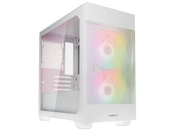 Lian Li Kućište za računalo Lian Li LANCOOL 205M Mesh, Micro-ATX, kaljeno staklo, bijelo