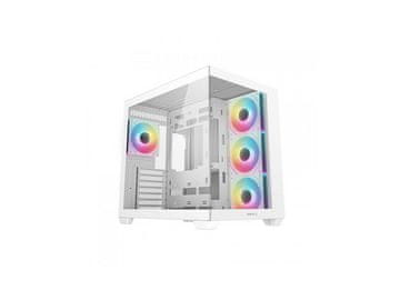 DEEPCOOL Kućište za računalo DeepCool CG530 4F WH, ATX, Midi-Tower, ARGB, kaljeno staklo, bijelo