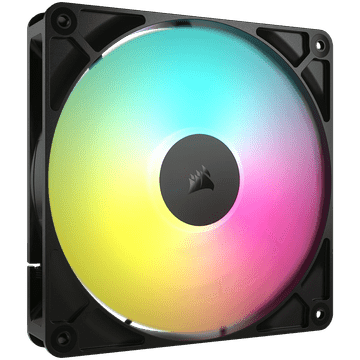 Corsair RS140 ventilator, ARGB, 140 mm PWM, crn (CO-9050182-WW)