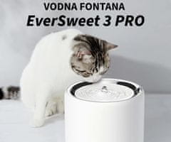 PetKit EwerSweet 3 Pro pametna fontana za vodu, za pse/mačke, 1,6 l, bijela