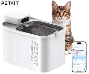 PetKit EwerSweet Max pametna fontana za vodu, za pse/mačke, 3L