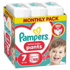 Pampers Active Baby Pants gaćice pelene, veličina 7, 15+ kg, 128/1