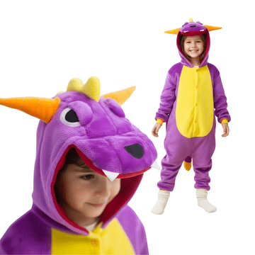 Pidžama onesie kigurumi kostim prerušavanje Spyro djeca 135-145cm