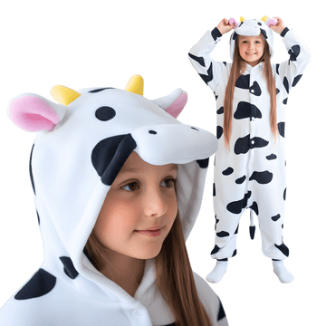 Pidžama onesie kigurumi kostim prerušavanje krava 135-145cm