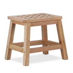 Northix Stepenica od orahovog drva stabilna prirodna završna obrada višefunkcionalna