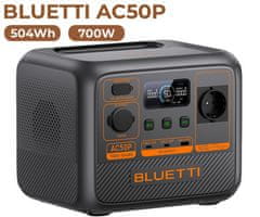 BLUETTI Prijenosna stanica za punjenje AC50P, 700 W, 504 Wh