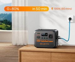 BLUETTI Prijenosna stanica za punjenje AC50P, 700 W, 504 Wh