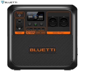 BLUETTI AC180P prijenosna stanica za punjenje 1800W/1440Wh