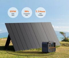 BLUETTI Prijenosna stanica za punjenje AC70P, snaga 1000 W, baterija od 864 Wh, crna
