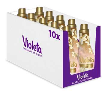 Violeta Zlatni omekšivač za rublje, 10 x 800 ml