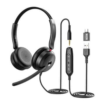 Onikuma ONIKUMA X81 gaming slušalice (crne)
