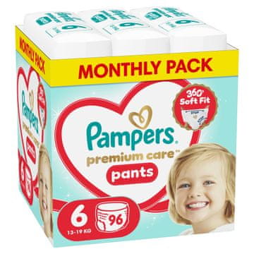 Pampers Premium Care Pants pelene gaćice, veličina 6, 13–19 kg, 96/1