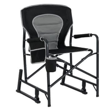 Northix Sklopiva kamperska stolica za ljuljanje 150 kg Oxford