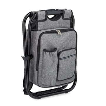 Northix Sklopiva kamperska stolica aluminij 100 kg lagana