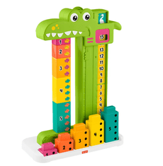 Mattel Fisher Price krokodil za štetje otroška igrača