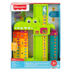 Mattel Fisher Price krokodil za štetje otroška igrača