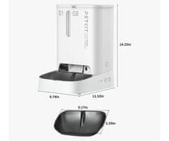 PetKit Yumshare Dual Hopper pametni dozator hrane, za pse / mačke, 5L