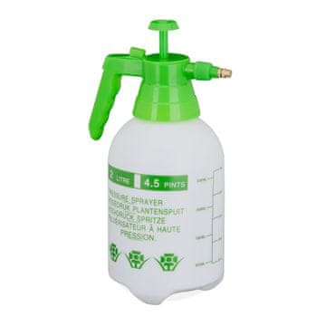 Northix Ručna tlačna prskalica 2 L zelena vrtna plastika 2L