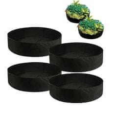 HOME & MARKER® Vrtna vreća za sadnju 90×30 cm, prozračna i prijenosna (4 kom) | P4LANTIE