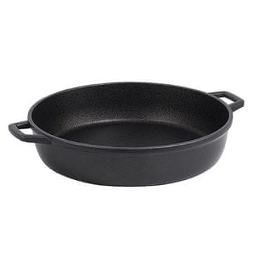 de Buyer Lonac za pirjanje 8313.36, lonac s dvije ručke, aluminij, neprianjajuća površina, promjer 36 cm