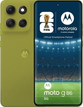 Motorola Mobilni telefon Moto G86 8+256GB Zlatni čempres