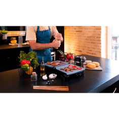 Cecotec Električni roštilj Cecotec Rock'nGrill 2000 Stone Ceramic Mix&Grill