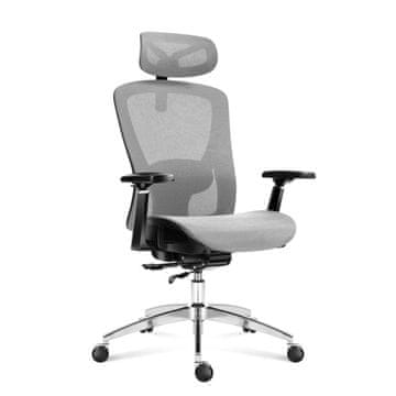Mark Adler Ergonomska uredska stolica Expert 5.3 siva mrežasta tkanina