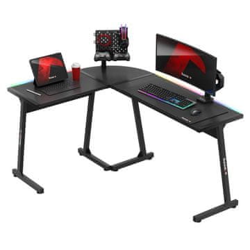 Huzaro Hero 6.0 RGB LED kutni stol za igranje