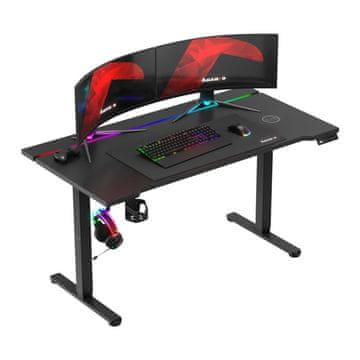 Huzaro Hero 8.7 RGB električni stol za igranje s podesivom visinom
