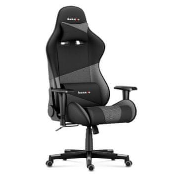 Huzaro Ergonomska igraća stolica Force 6.2 siva mrežasta