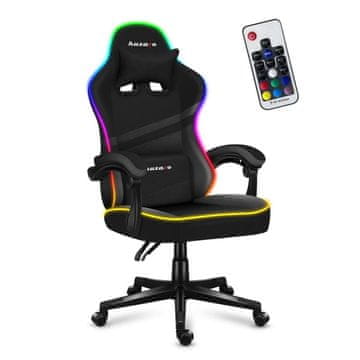 Huzaro Ergonomska igraća stolica Force 4.4 RGB crna