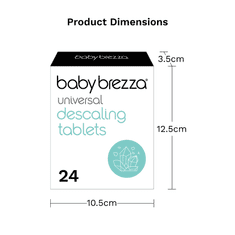 Baby Brezza Univerzalne tablete za uklanjanje kamenca, 24 komada