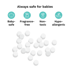 Baby Brezza Univerzalne tablete za uklanjanje kamenca, 24 komada
