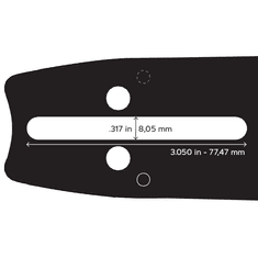 Oregon Vodilica VersaCut Oregon 18"/ 3/8"/ 1,5 mm (K095) - 68E odgovara Husqvarni 550XP/ 560XP