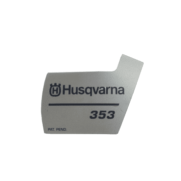 Husqvarna Naljepnica poklopca startera 353